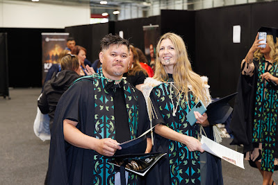 Photo from the TWoA Tainui 2025 Graduations (Ceremony 3 @ 10am) held at Claudelands Event Centre in Hamilton, Waikato, New Zealand on Wednesday, 30 April, 2025. Photography by Mike Walen / KeyImagery Photography. Copyright: © 2025 Te Wānanga o Aotearoa.