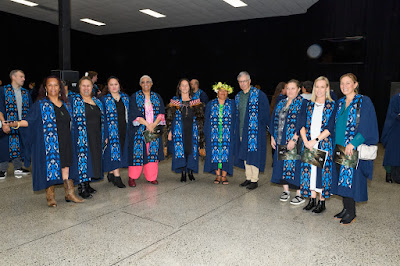 Photo from the TWoA Tāmaki Makaurau 2024 Graduations (Ceremony 3 @ 2pm), held at Church Unlimited, Glendene, Auckland, New Zealand on Tuesday, 25 June, 2024. Photo: Alick Saunders for KeyImagery Photography. Copyright: © Te Wānanga o Aotearoa.