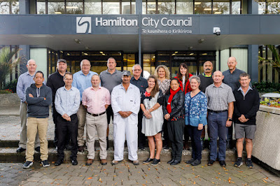 Photo of the Facilities Team at Hamilton City Council, Hamilton, New Zealand. Taken: Monday, 6 July 2019. Photography: Mike Walen / KeyImagery Photography. Copyright: © Hamilton City Council.