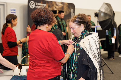 Photo from the TWoA Tainui 2025 Graduations (Ceremony 3 @ 10am) held at Claudelands Event Centre in Hamilton, Waikato, New Zealand on Wednesday, 30 April, 2025. Photography by Mike Walen / KeyImagery Photography. Copyright: © 2025 Te Wānanga o Aotearoa.