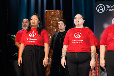 Photo from the TWoA Tainui 2025 Graduations (Ceremony 3 @ 10am) held at Claudelands Event Centre in Hamilton, Waikato, New Zealand on Wednesday, 30 April, 2025. Photography by Mike Walen / KeyImagery Photography. Copyright: © 2025 Te Wānanga o Aotearoa.