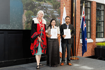 Photo from the HCC NZ Citizenship Ceremony 1 (Morning) held at The Atrium, Wintec/Te Pukenga, Hamilton, Waikato, New Zealand at 10:00am on Monday, 11 March, 2024. Photo: Mike Walen / KeyImagery Photography. Copyright: © Hamilton City Council.