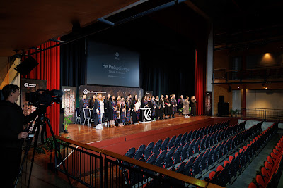 Photo from the TWoA Tāmaki Makaurau 2023 Graduations (Ceremony 4 @ 10am), held at the Due Drop Events Centre, Manukau, Auckland, New Zealand on Thursday, 8 June, 2023. Photo: Mike Walen / KeyImagery Photography. Copyright: © Te Wānanga o Aotearoa.