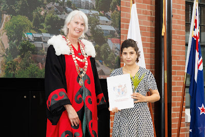 Photo from the HCC NZ Citizenship Ceremony 1 (Morning) held at The Atrium, Wintec/Te Pukenga, Hamilton, Waikato, New Zealand at 10:00am on Monday, 11 March, 2024. Photo: Mike Walen / KeyImagery Photography. Copyright: © Hamilton City Council.