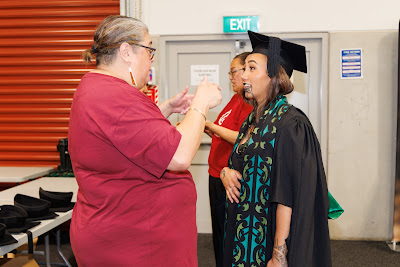 Photo from the TWoA Tainui 2025 Graduations (Ceremony 3 @ 10am) held at Claudelands Event Centre in Hamilton, Waikato, New Zealand on Wednesday, 30 April, 2025. Photography by Mike Walen / KeyImagery Photography. Copyright: © 2025 Te Wānanga o Aotearoa.