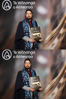 Booth photo from Ceremony 1 of the TWoA Tāmaki Makaurau 2025 Graduations (November Ceremonies) held at Church Unlimited, Glendene, Auckland, New Zealand at 12pm on Tuesday, 11 November, 2025. Photography by InstaBooth / KeyImagery Photography. Copyright: © 2025 Te Wānanga o Aotearoa.