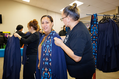 Photo from the TWoA Waiariki 2023 Graduations (Tauranga Moana), held at Bethlehem Baptist Church, Tauranga, Bay of Plenty, New Zealand on Friday, 5 May, 2023. Photo: Mike Walen / KeyImagery Photography. Copyright: © Te Wānanga o Aotearoa.
