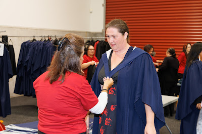 Photo from the TWoA Tainui 2025 Graduations (Ceremony 3 @ 10am) held at Claudelands Event Centre in Hamilton, Waikato, New Zealand on Wednesday, 30 April, 2025. Photography by Mike Walen / KeyImagery Photography. Copyright: © 2025 Te Wānanga o Aotearoa.