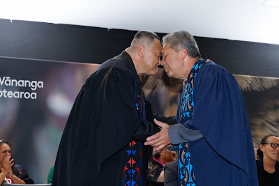 Photo from the TWoA Te Tai Tokerau (Kaitaia) 2025 Graduation held at Te Kura Kaupapa Maori o Pukemiro in Kaitaia, Northland, New Zealand on Monday, 14 April, 2025. Photo by Mike Walen / KeyImagery Photography. Copyright: © 2025 Te Wānanga o Aotearoa.