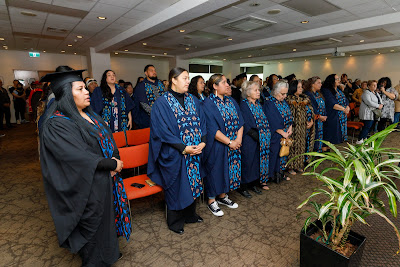 Photo from the TWoA Waiariki 2022 Graduations (Rotorua), held at Ridges Hotel Rotorua, Bay of Plenty, New Zealand. Taken: Friday 2 September, 2022. Photo: Mike Walen / KeyImagery Photography. Copyright: © Te Wananga o Aotearoa.