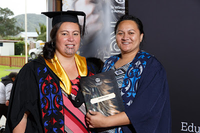 Photo from the TWoA Waiariki 2017 Graduations (Opotiki),  held at Torere Marae, Opotiki, New Zealand. Taken: Saturday 20 May 2017. Photo: Mike Walen / KeyImagery Photography
