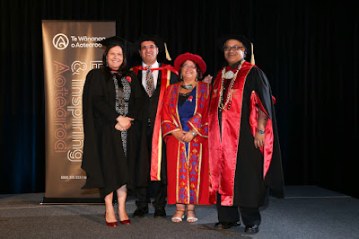 Photo from the TWoA Tainui 2017 Graduations (Ceremony 3),  held at Hamilton Boys' High School, Hamilton, New Zealand. Taken: Friday 21 April 2017. Photo: Kay Buchanan / KeyImagery Photography