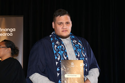 Photo from the TWoA Tainui 2017 Graduations (Ceremony 3),  held at Hamilton Boys' High School, Hamilton, New Zealand. Taken: Friday 21 April 2017. Photo: Kay Buchanan / KeyImagery Photography