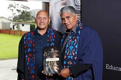 Photo from the TWoA Waiariki 2017 Graduations (Opotiki),  held at Torere Marae, Opotiki, New Zealand. Taken: Saturday 20 May 2017. Photo: Mike Walen / KeyImagery Photography