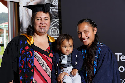 Photo from the TWoA Waiariki 2017 Graduations (Opotiki),  held at Torere Marae, Opotiki, New Zealand. Taken: Saturday 20 May 2017. Photo: Mike Walen / KeyImagery Photography