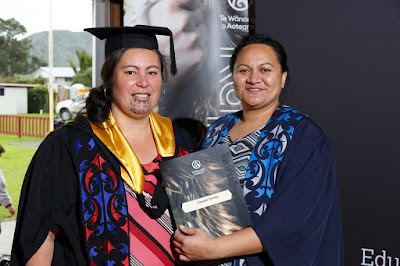Photo from the TWoA Waiariki 2017 Graduations (Opotiki),  held at Torere Marae, Opotiki, New Zealand. Taken: Saturday 20 May 2017. Photo: Mike Walen / KeyImagery Photography