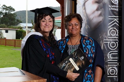 Photo from the TWoA Waiariki 2017 Graduations (Opotiki),  held at Torere Marae, Opotiki, New Zealand. Taken: Saturday 20 May 2017. Photo: Mike Walen / KeyImagery Photography