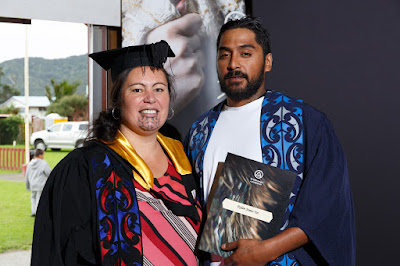 Photo from the TWoA Waiariki 2017 Graduations (Opotiki),  held at Torere Marae, Opotiki, New Zealand. Taken: Saturday 20 May 2017. Photo: Mike Walen / KeyImagery Photography