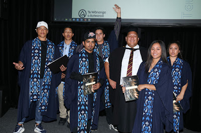Photo from the TWoA Tainui 2017 Graduations (Ceremony 2),  held at Hamilton Boys' High School, Hamilton, New Zealand. Taken: Thursday 20 April 2017. Photo: Kay Buchanan / KeyImagery Photography