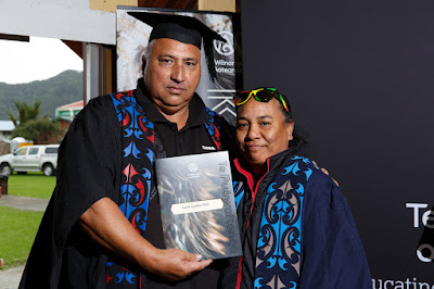 Photo from the TWoA Waiariki 2017 Graduations (Opotiki),  held at Torere Marae, Opotiki, New Zealand. Taken: Saturday 20 May 2017. Photo: Mike Walen / KeyImagery Photography