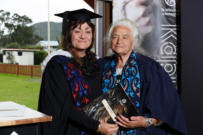 Photo from the TWoA Waiariki 2017 Graduations (Opotiki),  held at Torere Marae, Opotiki, New Zealand. Taken: Saturday 20 May 2017. Photo: Mike Walen / KeyImagery Photography