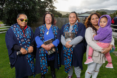 Photo from the TWoA Waiariki 2017 Graduations (Opotiki),  held at Torere Marae, Opotiki, New Zealand. Taken: Saturday 20 May 2017. Photo: Mike Walen / KeyImagery Photography