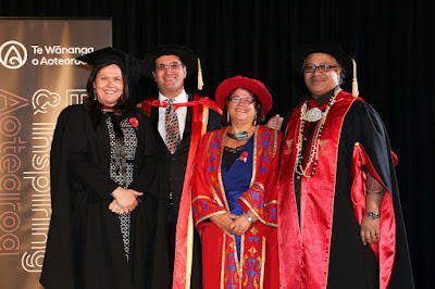 Photo from the TWoA Tainui 2017 Graduations (Ceremony 3),  held at Hamilton Boys' High School, Hamilton, New Zealand. Taken: Friday 21 April 2017. Photo: Kay Buchanan / KeyImagery Photography