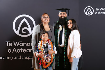 Photo from the TWoA Tainui 2017 Graduations (Ceremony 3),  held at Hamilton Boys' High School, Hamilton, New Zealand. Taken: Friday 21 April 2017. Photo: Kay Buchanan / KeyImagery Photography