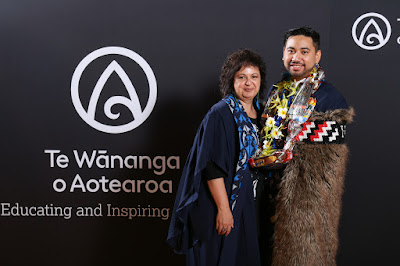 Photo from the TWoA Tainui 2017 Graduations (Ceremony 1),  held at Hamilton Boys' High School, Hamilton, New Zealand. Taken: Thursday 20 April 2017. Photo: Kay Buchanan / KeyImagery Photography