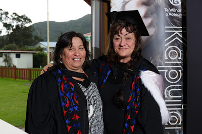Photo from the TWoA Waiariki 2017 Graduations (Opotiki),  held at Torere Marae, Opotiki, New Zealand. Taken: Saturday 20 May 2017. Photo: Mike Walen / KeyImagery Photography