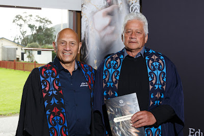 Photo from the TWoA Waiariki 2017 Graduations (Opotiki),  held at Torere Marae, Opotiki, New Zealand. Taken: Saturday 20 May 2017. Photo: Mike Walen / KeyImagery Photography