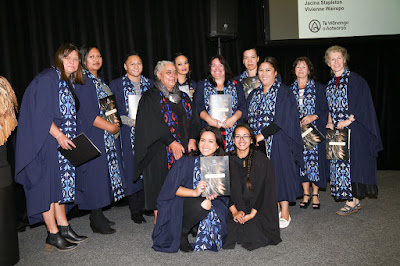Photo from the TWoA Tainui 2017 Graduations (Ceremony 1),  held at Hamilton Boys' High School, Hamilton, New Zealand. Taken: Thursday 20 April 2017. Photo: Kay Buchanan / KeyImagery Photography