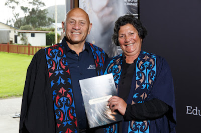 Photo from the TWoA Waiariki 2017 Graduations (Opotiki),  held at Torere Marae, Opotiki, New Zealand. Taken: Saturday 20 May 2017. Photo: Mike Walen / KeyImagery Photography