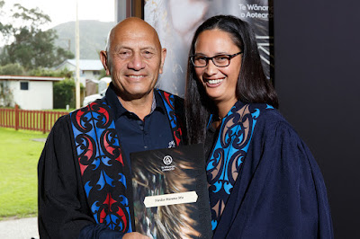 Photo from the TWoA Waiariki 2017 Graduations (Opotiki),  held at Torere Marae, Opotiki, New Zealand. Taken: Saturday 20 May 2017. Photo: Mike Walen / KeyImagery Photography