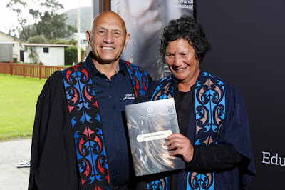 Photo from the TWoA Waiariki 2017 Graduations (Opotiki),  held at Torere Marae, Opotiki, New Zealand. Taken: Saturday 20 May 2017. Photo: Mike Walen / KeyImagery Photography