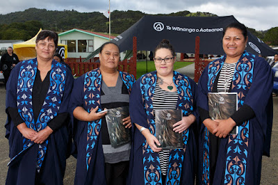 Photo from the TWoA Waiariki 2017 Graduations (Opotiki),  held at Torere Marae, Opotiki, New Zealand. Taken: Saturday 20 May 2017. Photo: Mike Walen / KeyImagery Photography