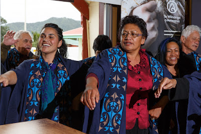 Photo from the TWoA Waiariki 2017 Graduations (Opotiki),  held at Torere Marae, Opotiki, New Zealand. Taken: Saturday 20 May 2017. Photo: Mike Walen / KeyImagery Photography