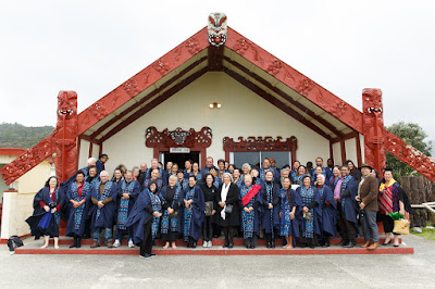 Photo from the TWoA Waiariki 2017 Graduations (Opotiki),  held at Torere Marae, Opotiki, New Zealand. Taken: Saturday 20 May 2017. Photo: Mike Walen / KeyImagery Photography