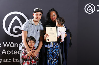 Photo from the TWoA Tainui 2017 Graduations (Ceremony 2),  held at Hamilton Boys' High School, Hamilton, New Zealand. Taken: Thursday 20 April 2017. Photo: Kay Buchanan / KeyImagery Photography