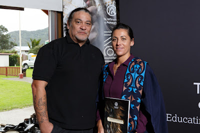 Photo from the TWoA Waiariki 2017 Graduations (Opotiki),  held at Torere Marae, Opotiki, New Zealand. Taken: Saturday 20 May 2017. Photo: Mike Walen / KeyImagery Photography