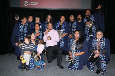 Photo from the TWoA Tainui 2017 Graduations (Ceremony 3),  held at Hamilton Boys' High School, Hamilton, New Zealand. Taken: Friday 21 April 2017. Photo: Kay Buchanan / KeyImagery Photography