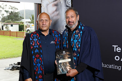 Photo from the TWoA Waiariki 2017 Graduations (Opotiki),  held at Torere Marae, Opotiki, New Zealand. Taken: Saturday 20 May 2017. Photo: Mike Walen / KeyImagery Photography