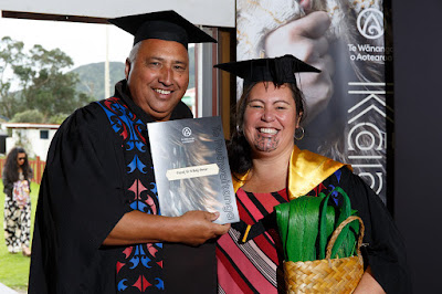 Photo from the TWoA Waiariki 2017 Graduations (Opotiki),  held at Torere Marae, Opotiki, New Zealand. Taken: Saturday 20 May 2017. Photo: Mike Walen / KeyImagery Photography