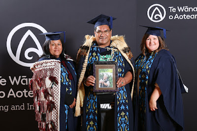 Photo from the TWoA Tainui 2017 Graduations (Ceremony 3),  held at Hamilton Boys' High School, Hamilton, New Zealand. Taken: Friday 21 April 2017. Photo: Kay Buchanan / KeyImagery Photography