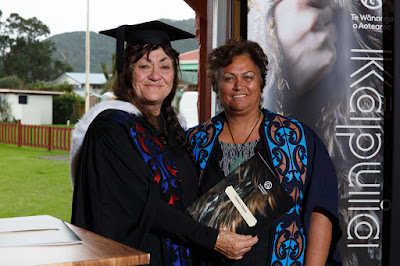 Photo from the TWoA Waiariki 2017 Graduations (Opotiki),  held at Torere Marae, Opotiki, New Zealand. Taken: Saturday 20 May 2017. Photo: Mike Walen / KeyImagery Photography