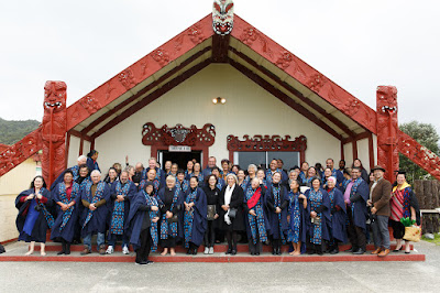 Photo from the TWoA Waiariki 2017 Graduations (Opotiki),  held at Torere Marae, Opotiki, New Zealand. Taken: Saturday 20 May 2017. Photo: Mike Walen / KeyImagery Photography