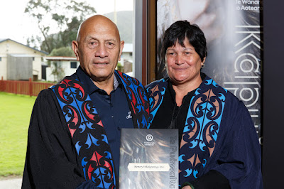 Photo from the TWoA Waiariki 2017 Graduations (Opotiki),  held at Torere Marae, Opotiki, New Zealand. Taken: Saturday 20 May 2017. Photo: Mike Walen / KeyImagery Photography