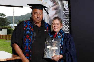 Photo from the TWoA Waiariki 2017 Graduations (Opotiki),  held at Torere Marae, Opotiki, New Zealand. Taken: Saturday 20 May 2017. Photo: Mike Walen / KeyImagery Photography