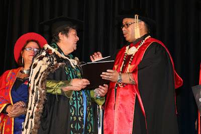 Photo from the TWoA Tainui 2017 Graduations (Ceremony 3),  held at Hamilton Boys' High School, Hamilton, New Zealand. Taken: Friday 21 April 2017. Photo: Kay Buchanan / KeyImagery Photography