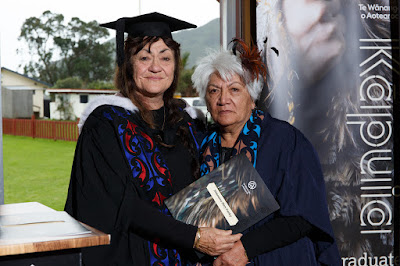 Photo from the TWoA Waiariki 2017 Graduations (Opotiki),  held at Torere Marae, Opotiki, New Zealand. Taken: Saturday 20 May 2017. Photo: Mike Walen / KeyImagery Photography